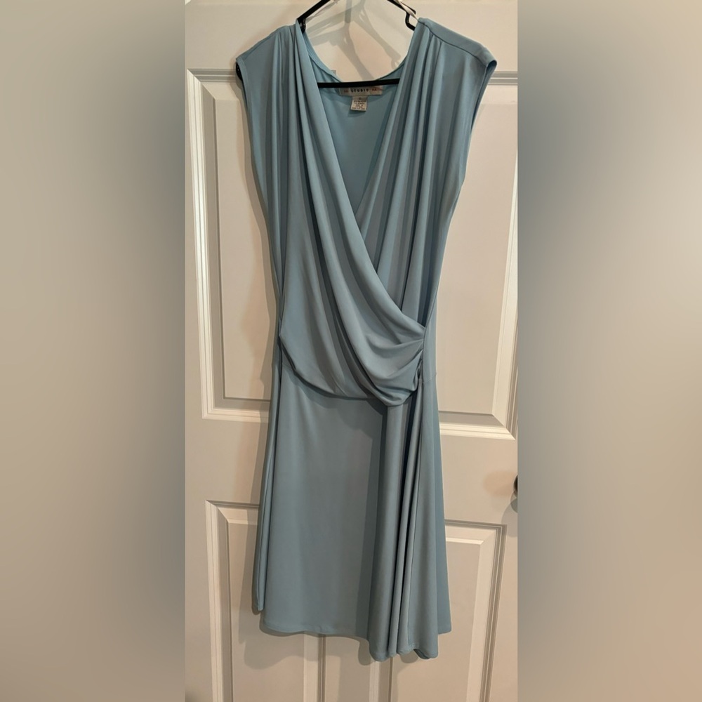 Blue dress